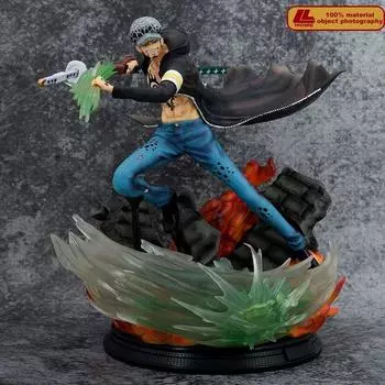 Аниме One Piece Пираты Трафальгар Ло Снова Отплытие XXL Фигурка Статуэтка Игрушка Подарок