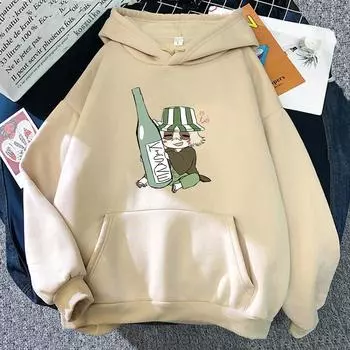 Аниме отбеливатель Тысяча лет Кровавая война Урахара Киске толстовки зимняя теплая женская толстовка весна/осень унисекс толстовка Sudaderas 2XL