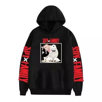 Аниме Периферийный Толстовка С Капюшоном Свитер Новый Мужской И Женский Длинные Рукава XS