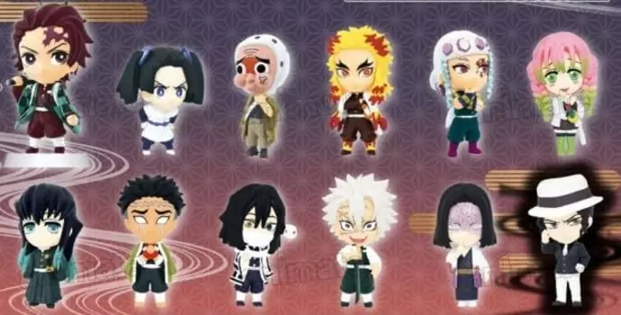 Аниме Персонажи Герои Убийца Демонов: Kimetsu no Yaiba vol.2 Продукт в КОРОБКЕ