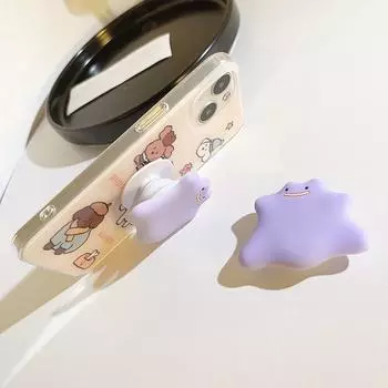 Аниме Покемон Дитто Мультфильм Магнитный Привлекательный Чехол Для Телефона С Магнитным Держателем Для Телефона Чехол 1 pcs