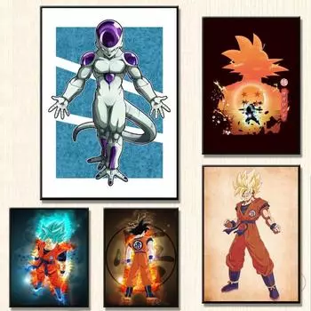 Аниме-постер, гравюра Сунь Хуа, модульная настенная гравюра, современное украшение гостиной 21cm30cm NoFrame