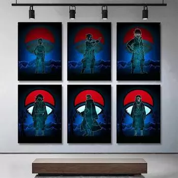 Аниме постер Наруто, Сацуке Нацума принты и принты современная гостиная Рождественский подарок герои мультфильмов 21cm30cm NoFrame