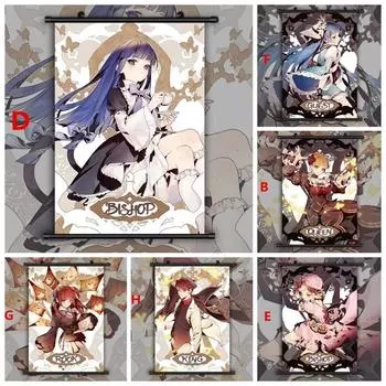 Аниме-постеры Umineko When They Cry HD Print Wall Decor Wall Posters Canvas Painting Wall Art Picture Decoration Home Decor 21cm30cm NoFrame