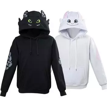 Аниме Повседневная толстовка с 3D-цифровым принтом и невыцветающей толстовкой L чёрный