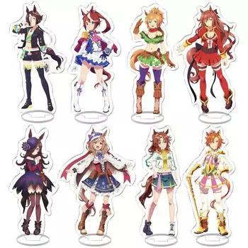 Аниме Pretty Derby Rice Shower Специальная неделя Акриловые подставки Украшения Мультфильм Модель Подарки