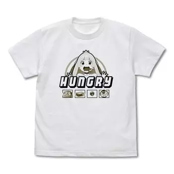 Аниме-принцесса из сериала «Принцесса голодная» БЕЛАЯ, размер L [Cospa] [Официально] Футболка «Это «пытка»» белый