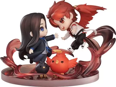 Anime Rekka Renshu Deformed Figure Senji & Morireibuchi Hanama Kugumo Ver. Non-scale Plastic Painted Complete Figure