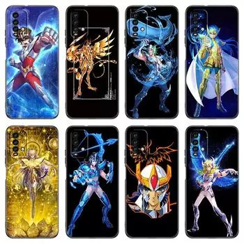 Anime Saint Seiya Knights Phone Case For Xiaomi Redmi 7 7A 8A 9i 9A 9C 10 10A 10C K20 Note 5 6 Mi 8 9 9T Pro A2 Lite A3 6X Mix 3 Xiaomi Mi Mix 3