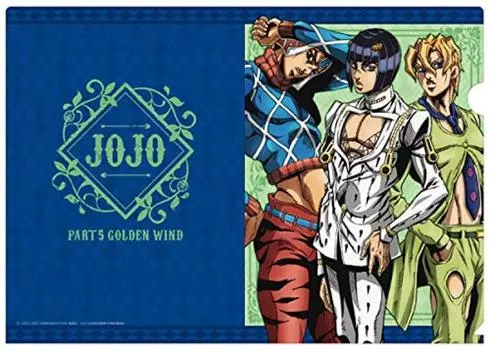 Аниме-сериал Bizarre Adventure Golden Clear File Mista JoJo s Wind (Буччеллати и Фуго)