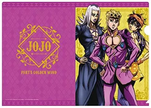 Аниме-сериал Bizarre Adventure Golden Clear File Abbacchio JoJo s Wind (Джорно и Наранча)