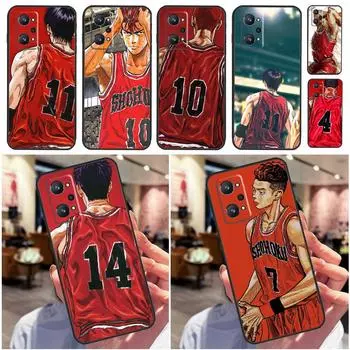 Аниме Slam Dunk для Realme 10 8 9 Pro Plus 8i 9i C30 C35 C21Y C25Y C11 C15 C31 GT Neo 2 3 T GT Master Case Realme GT Neo3