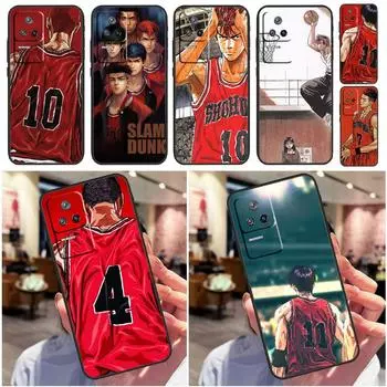 Аниме Slam Dunk для Xiaomi 12S Ultra 11 12 Lite 13 11T 12T Pro POCO X3 Pro F3 M4 Pro M5 F4 X4 GT задний чехол POCO X4 GT