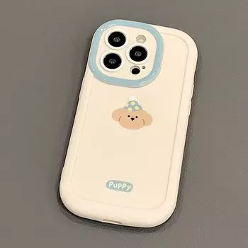 Аниме Собака Подходит для Apple 15 Чехол для телефона iPhone 14 Новый 13Promax Мягкий Анти-Падение Плюс Puff Женщины iPhone 15
