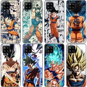 Аниме Son Goku Ultra Instinct черный чехол для Samsung Galaxy A12 A02S A22 A32 A52 A72 A71 A51 A41 A31 A21 A11 A50 A70 A10S A20S Samsung A41