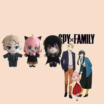 Аниме Spy X Family Twilight Loid Anya Yor Forger плюшевая кукла мультфильм мягкая игрушка подарок