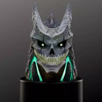 Аниме Светящаяся голова фигурка «Kaiju No». 8 дюймов чёрный