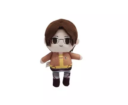 Аниме Tapioca TV на тему пушистой мягкой игрушки Hanji Zoe Petit Атака титанов