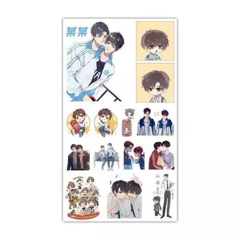 Anime Tattoo Mini Posted Tomorrow Ark Creative Personality Sticker Sticker Gift So And So