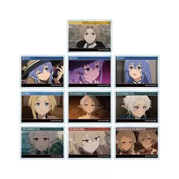 Аниме Tensei Jobless торговые сцены акриловые карточки КОРОБКА из 10 Mushoku II Reincarnation