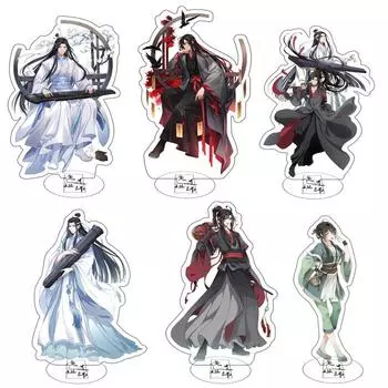 Аниме The Untamed Stand, акриловая фигурка, Wei Wuxian Lan Wangji MO DAO ZU SHI, стоящая модель, тарелка для косплея 1