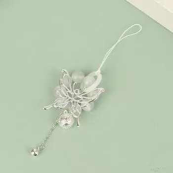 Аниме Tian Guan Ci Fu брелок Xie Lian Косплей Небесное официальное благословение бабочка бусины кулон телефонная цепочка ювелирные изделия брелок