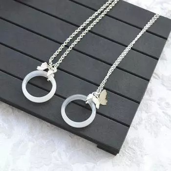 Аниме Tian Guan Ci Fu Hua Cheng Xie Lian ожерелье для косплея небесное официальное благословение кулон из костяного пепла колье ювелирные аксессуары