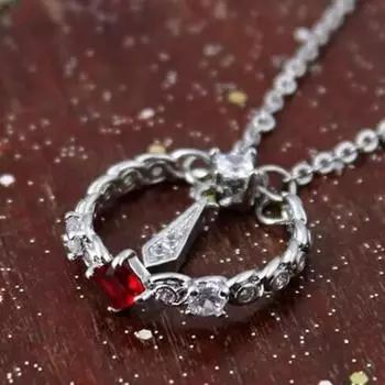 Аниме Tian Guan Ci Fu, ожерелье для косплея, небесное официальное благословение Hua Cheng Xie Lian, кулон в виде кости, колье, аксессуары, ювелирные изделия