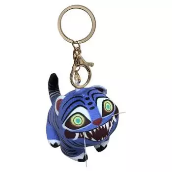 Аниме Тигр Плюшевый Брелок Милая Плюшевая Кукла Тигр Брелок Мягкая Мягкая Игрушка Подарок для Семьи Друзей Детей 1pc