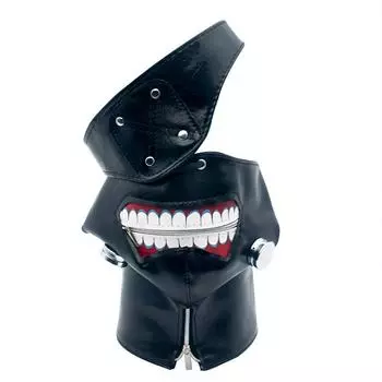 Аниме Токийский Гуль Канеки Кен Косплей Костюмы Маска Хэллоуин Маски Косплей as the picture чёрный