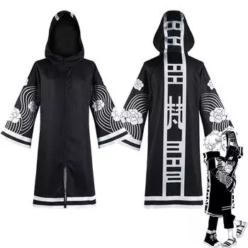 Аниме Токио Костюм Мстителей Chika Kawarajo Imaushi Wakasa Тренч с капюшоном для женщин и мужчин плащ на молнии черный наряд с принтом халат xxxl