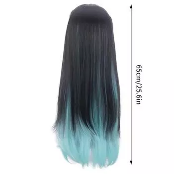 Аниме Tokitou Muichirou Косплей Парик Muichiro Tokito Парик Термостойкие Синтетические Волосы Парики