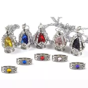 Аниме Томоэ Мами Канаме Мадока Soul Gem костюмы для косплея ожерелье кулон кольцо костюм унисекс ожерелья аксессуары реквизит ювелирные изделия