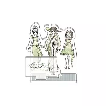 Anime Top!!!!!!!!!!!!!!!! 03 Celebri Tea [Graph Art Illustration] Acrylic Figure Plate