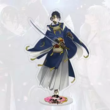 Аниме Touken Ranbu онлайн, акриловая подставка, фигурки, модель, пластина, Mikazuki Munechika Hotarumaru Kogitsunemaru Imanotsurugi, игрушки 1