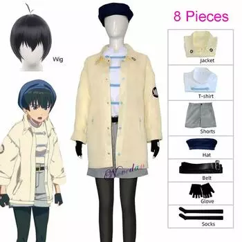 Аниме Trigun Vash The Stampede Meryl Stryfe, карнавальный костюм, парик, куртка, пальто, футболка, униформа, уличная одежда, костюм на Хэллоуин MerylWig-One&Trigun Stampede