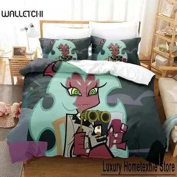 Аниме трусики и чулки с подвязками Комплект постельного белья для мальчиков и девочек, двуспальный размер, пододеяльник, наволочка, кровать, детский, взрослый, домашний текстиль 70x133cm 2pcs