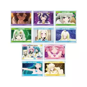 Аниме-ТВ для Магической торговой сцены акриловые карточки КОРОБКА из 10 Тоскующая девушка