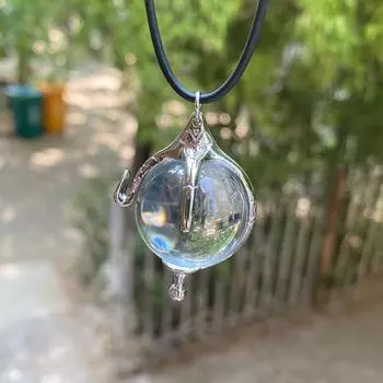 Аниме ВЕДЬМА. Ожерелье для косплея Сердце Кандракара, унисекс, кулон с кристаллами, колье, ювелирные аксессуары, реквизит, подарок