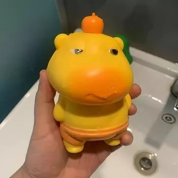 Anime Water Squirt Toy Spray Water Swimming Water Toys Water Play Toys Baby Bath Toys Children жёлтый