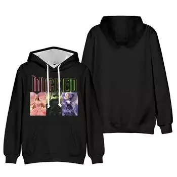 Аниме Wicked Мужские Женские Толстовки Осенние Повседневные Пуловеры Толстовки С Капюшоном Мода Хип-Хоп Толстовка Одежда XS