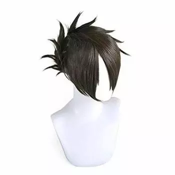 Аниме Yakusoku no Neverland The Promise Neverland Ray, короткий черный парик для косплея, термостойкие парики из синтетических волос One Size чёрный