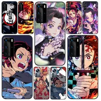 Аниме Япония Demon Slayer Kimetus No Yaiba чехол для телефона Samsung A10 A11 A12 A20 SE A21 A30S A32 A40 A70 A71 A72 Капа samsung A01