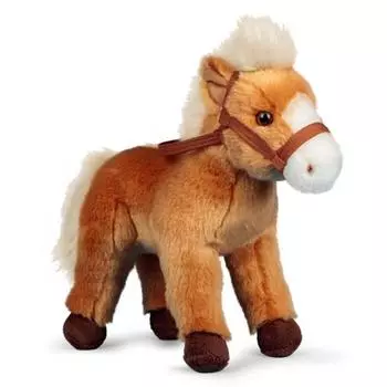 Animigos Animal Friend из Великобритании Милая мягкая игрушка, 26см, лошадка на поводке, корейские детские товары