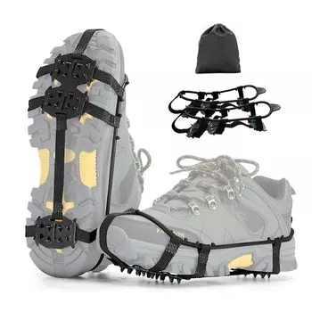 aninako 24 цепи съемные снег для осени легко обледенеть снежные горы бесплатно быстрая установка кошки, зубцы, шипы, шипы, противоскользящие, обувь, нескользящая подошва,