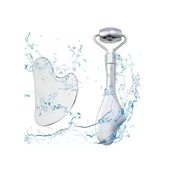 aninako Роликовый массажер для лица Kassa Plate Инструмент для освобождения фасции Роликовый массажер для лица Kassa Водонепроницаемый роликовый массажер для лица Kassa Plate Для проблем с и спиной Мобилизация фасции