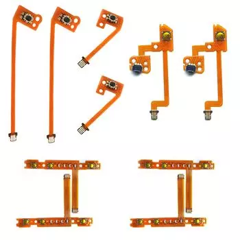 aninako switch lr кнопка ремонт 10 в 1 запасные части переключатель контроллер ремонтный комплект Joy-Con левый/правый L/ZL/ZR/SL/SR (10 инсталляций)