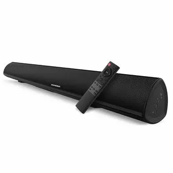 Aning Soundbar TV Speaker с 80 Вт беспроводным домашним кинотеатром, регулируемым настенным креплением, инструкция, черный, 2.0-канальный DSP, выход, Bluetooth/HDMI ARC/оптический