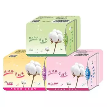 Анионовые гигиенические прокладки Ночная прокладка Гигиенические прокладки Ночная прокладка Анионовые прокладки 150mm