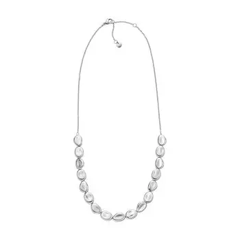ANJA PEBBLE Серебряный оттенок нержавеющей стали бусина SKJ1851040 [Skagen] Женское ожерелье, серебряный